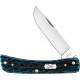 Case UK EDC Sod Buster Jr Pocket Worn Blue - 2.83" Stainless Steel Blade Bone Handle