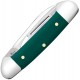 Case Butterbean Spruce Green UK EDC Pocket Knife - Dual Blade Spruce Green Synthetic Handle