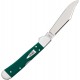 Case Mini Copperlock Spruce Green Pocket Knife - 2.72" Stainless Steel Blade Spruce Green Synthetic Handle