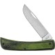 Case UK EDC Sod Buster Jr Crossroads XR Green and Black - 2.83" S35VN Stainless Steel Blade Dymalux Wood Handle