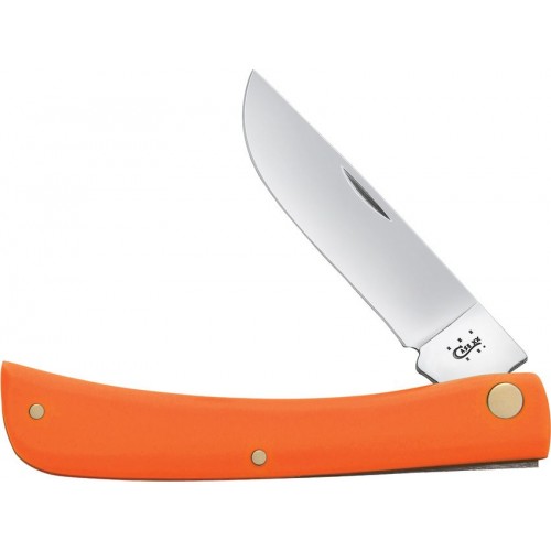 Case XX UK EDC Sod Buster Jr Orange  - 2.83" Stainless Steel Blade Orange Synthetic Handle