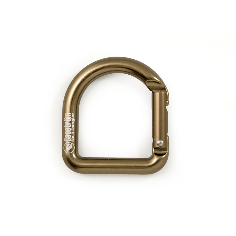 Casstrom Antique Brass Carabiner for No.3 Dangler