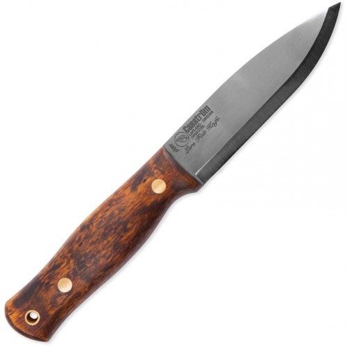 Casstrom Lars Falt Jarv Knife - 4.52" Carbon Tool Steel Natural Wood Handle