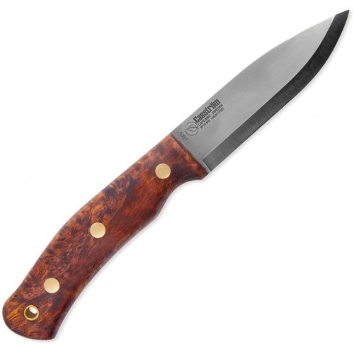 Casstrom No.10 SFK Jarv Knife - 4.05" Carbon Tool Steel Blade Natural Wood Handle
