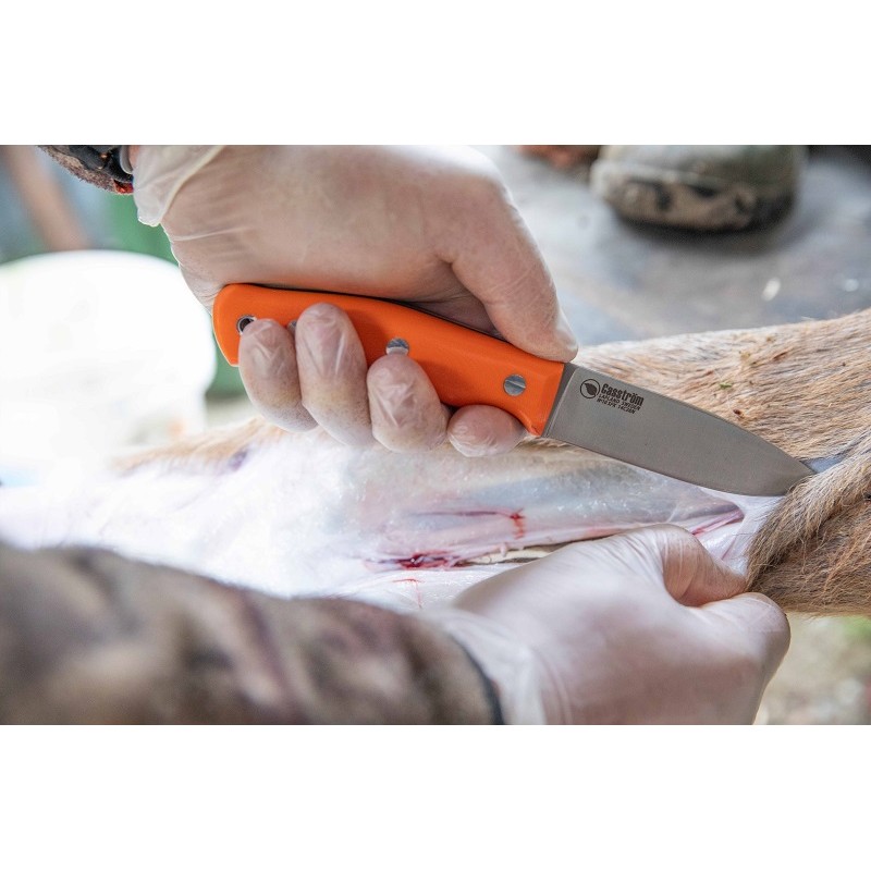 Casstrom Hunters Combo - No.10 SFK and Swedish Field Dresser Orange Handles
