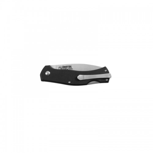 Casstrom Lars Falt Raven Folding Knife - 3" 14C28N with Cryo-quench Blade Black Handle