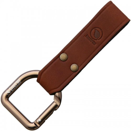 Casstrom No.3 Dangler with XL Cognac Brown Loop for belts upto 6cm wide