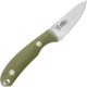 Casstrom Safari Mini Hunter Knife - 2.55" Stainless Steel Blade - Olive Green G10 Handle