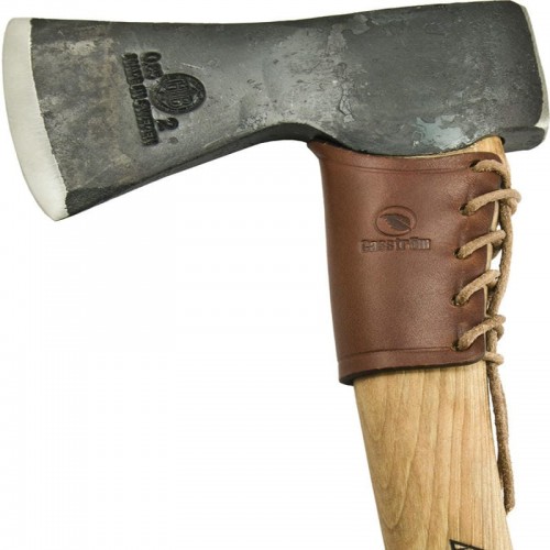 Casstrom Brown Leather Overstrike Guard for Axes