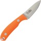 Casstrom Safari Mini Hunter - 2.5" Blade Orange G10 Handle Kydex Sheath