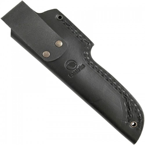 Leather Sheath Right Handed Black for Casstrom No.10 SFK