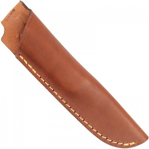 Casstrom Cognac Right Handed Leather Sheath for Casstrom Woodsman Knife
