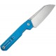 CIVIVI Knives Hid Nested Folding Knife - 4.14" 14C28N Reverse Tanto Blade Blue G10 Handle