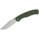 CIVIVI Knives Clingman Pocket Knife - 2.99" Nitro-V Satin CP Blade Green Canvas Micarta Handle