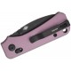 CIVIVI Knives Baby Banter 2 Crossbar Lock Folding Knife - 2.34" Nitro-V Black Blade Purple Machined Aluminum Handle