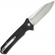 CIVIVI Neurohaptic Folding Knife - 3.74" Nitro-V Blade Black Shredded G10 Handle