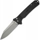 CIVIVI Neurohaptic Folding Knife - 3.74" Nitro-V Blade Black Shredded G10 Handle