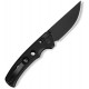 CIVIVI Noctis Folding Knife - 2.98" Nitro-V Black Stonewash Drop Point Blade Black G10 Handle