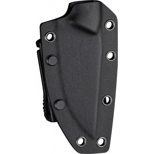 CIVIVI Gander Fixed Blade Knife - 3.63" 14C28N Black Blade Black Canvas Micarta Handle