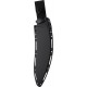 Cold Steel 35GKX Gurkha Kukri Plus Fixed Blade Knife - 12" Black Coated 52100 High Carbon Steel