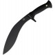 Cold Steel 35GKX Gurkha Kukri Plus Fixed Blade Knife - 12" Black Coated 52100 High Carbon Steel