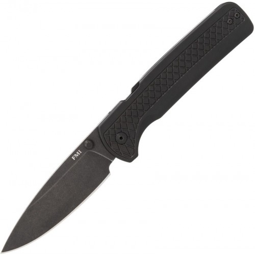 Cold Steel FM-1 Full Metal Atlas Folding Knife - 3.5" CPM-S35VN Black Blade Black Titanium Handle