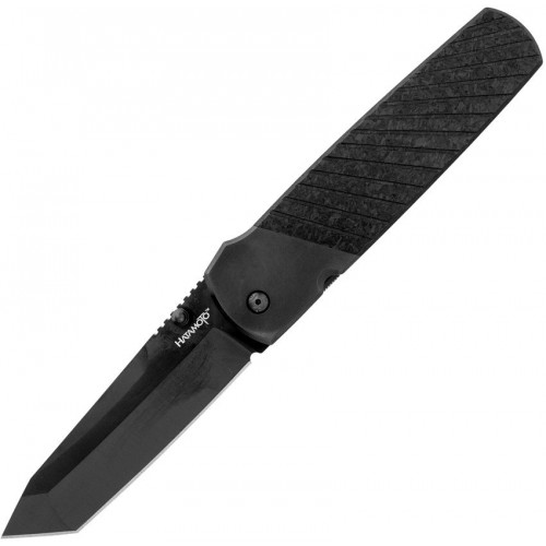 Cold Steel Hatamoto Folding Knife - 4" CPM-20CV Tanto Blade Carbon Fibre Handle