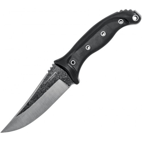 Condor Pandur Fixed Blade Knife - 4.53" 1075 Carbon Steel Paper Micarta Handle