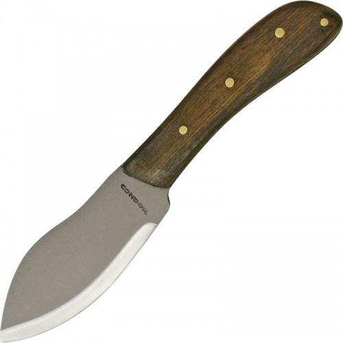 Condor Nessmuk Knife - 4" Carbon Steel Blade Hardwood Handle
