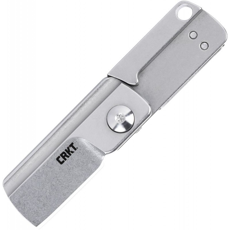 CRKT 7118 UK EDC Box Key Slip Joint - 1.24" Sheepsfoot 12C27 Stainless Steel Blade