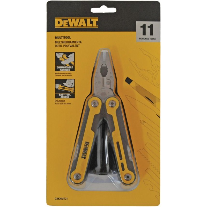 Dewalt MT21 13 In 1 MultiTool Yellow and Black