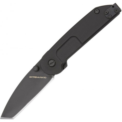 Extrema Ratio BF1 CT Black Folding Knife - 2,72" Black Tanto N690 Blade Aluminum Handle