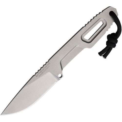 Extrema Ratio Satre Neck Knife - 2.75" One Piece N690 Stainless Steel Blade and Handle Kydex Sheath