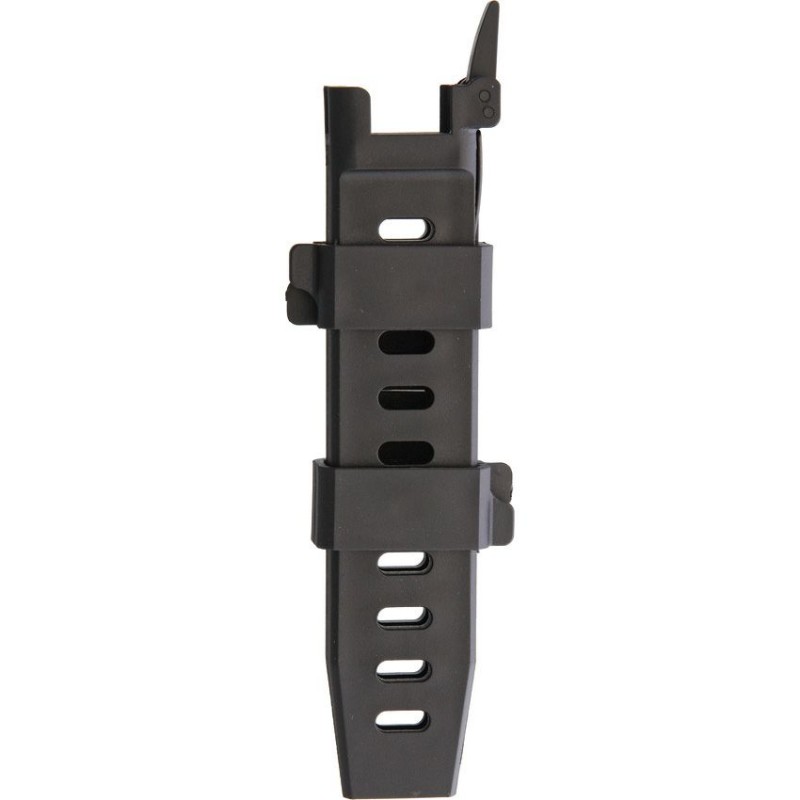 Extrema Ratio Mamba Black Fixed Blade Knife - 4.5" Black N690 Blade Black Forprene Handle Glass Breaker