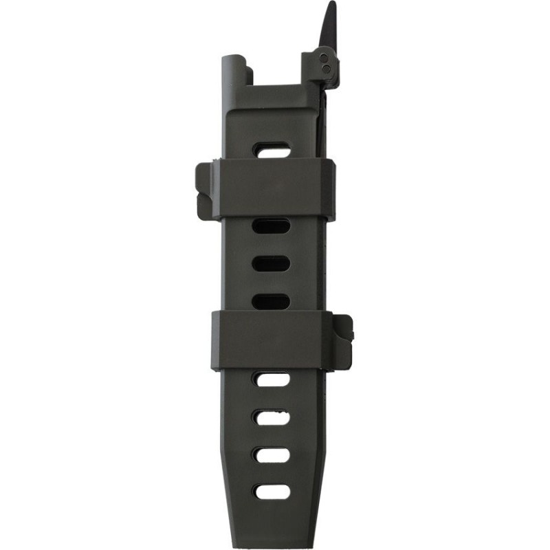 Extrema Ratio Mamba Ranger Green Fixed Blade Knife - 4.5" N690 Blade Ranger Green Forprene Handle Glass Breaker