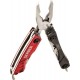 Gerber Dime Red Mini Multi-Tool - 10 Components - Inc Pliers Wire Cutters and Fine Edge Blade