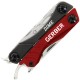 Gerber Dime Red Mini Multi-Tool - 10 Components - Inc Pliers Wire Cutters and Fine Edge Blade
