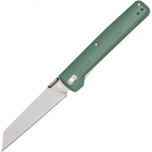 Gerber Pledge Folding Knife - 3.7" Blade Lichen Green Handle Special Offer