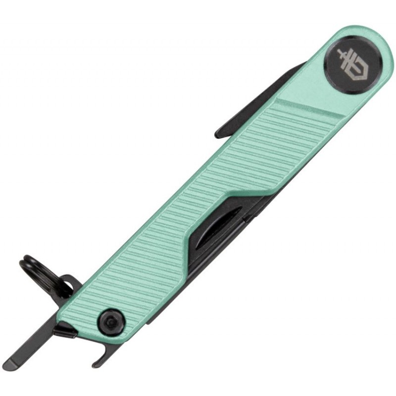 Gerber Armbar Mini Multi-Tool - 1.5" Black Wharncliffe Blade Mint Green GFN Handle
