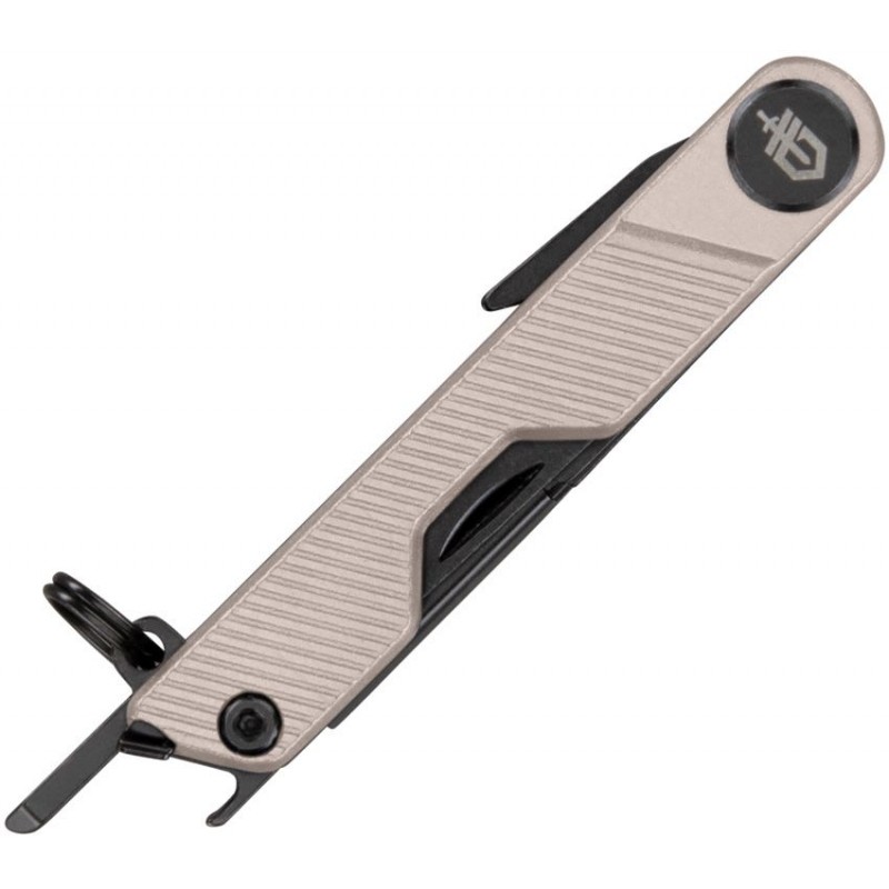 Gerber Armbar Mini Multi-Tool - 1.5" Black Wharncliffe Blade Gold GFN Handle