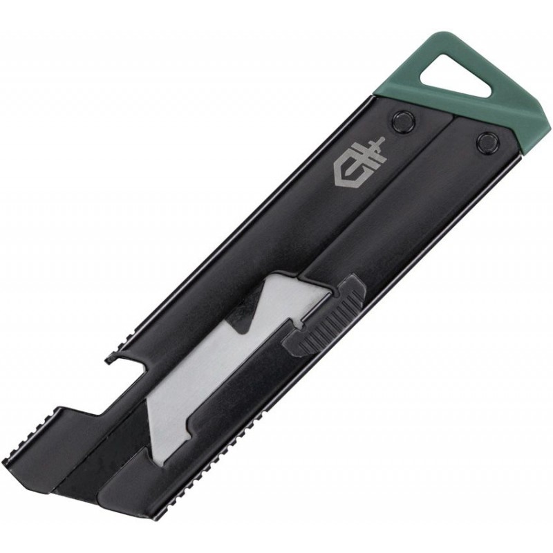 Gerber Exchange A Blade EAB Slim Slide Utility Knife - Black Stainless Steel Handle