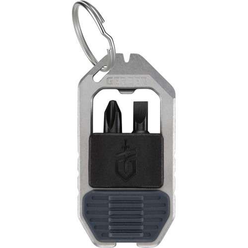 Gerber Driver Keychain Mini Bit Driver Multi-Tool - Urban Blue Handle