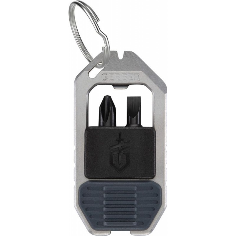 Gerber Driver Keychain Mini Bit Driver Multi-Tool - Urban Blue Handle