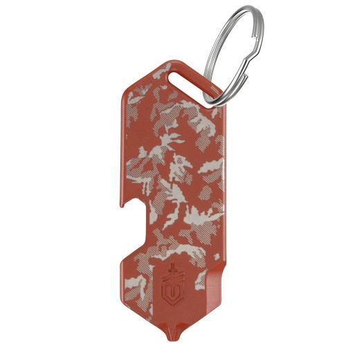 Gerber Shard DT Keychain Mini Multi-Tool - Burnt Orange Camo Stainless Steel