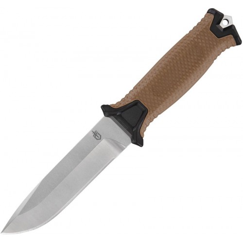 Gerber StrongArm Knife - 4.8" CPM-MagnaCut DP Blade Coyote Brown GFN Handle MOLLE
