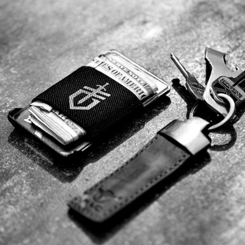 Gerber Barbill Wallet Silver - Hold 7 Cards inc Bottle Opener