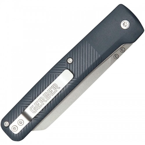 Gerber Pledge Folding Knife - 3.7" Blade Urban Blue GFN Handle