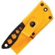 Gerber Dibs Fixed Blade Knife - 2.5" Black Blade Yellow Sheath