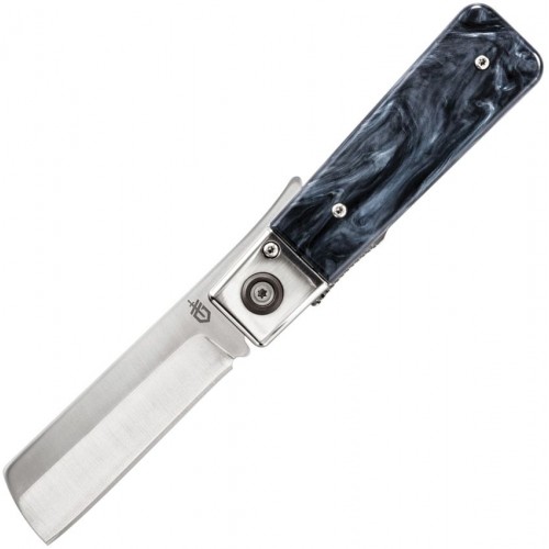 Gerber Jukebox Folding Knife - 2.75" Stainless Steel Blade Marbled Acrylic Handle Special Offer