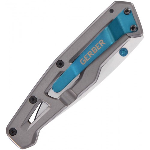 Gerber Paralite Blue Folding Knife - 3" Stainless Steel DP Blade